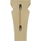 Ekena Millwork 6"W x 6 3/4"D x 12"H Large Nevio Wood Corbel, Maple CORW06X06X12NEMA - alternate 3